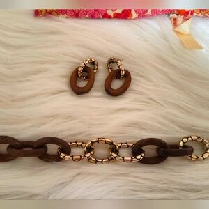 Brighton Pebble Wood RETIRED Bracelet 😍